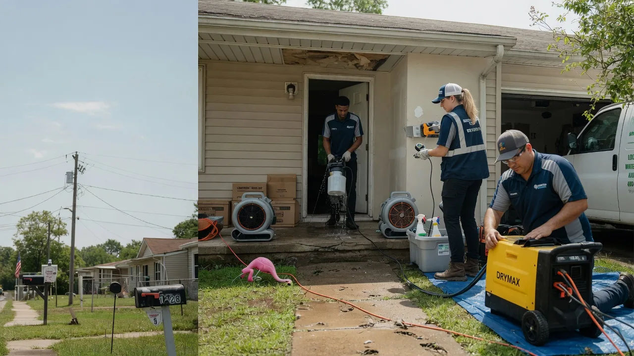 Storm Damage Water Removal in Eaton, OH near me